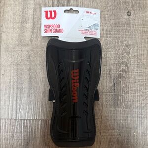 Wilson Black WSP2000 Shin Guard